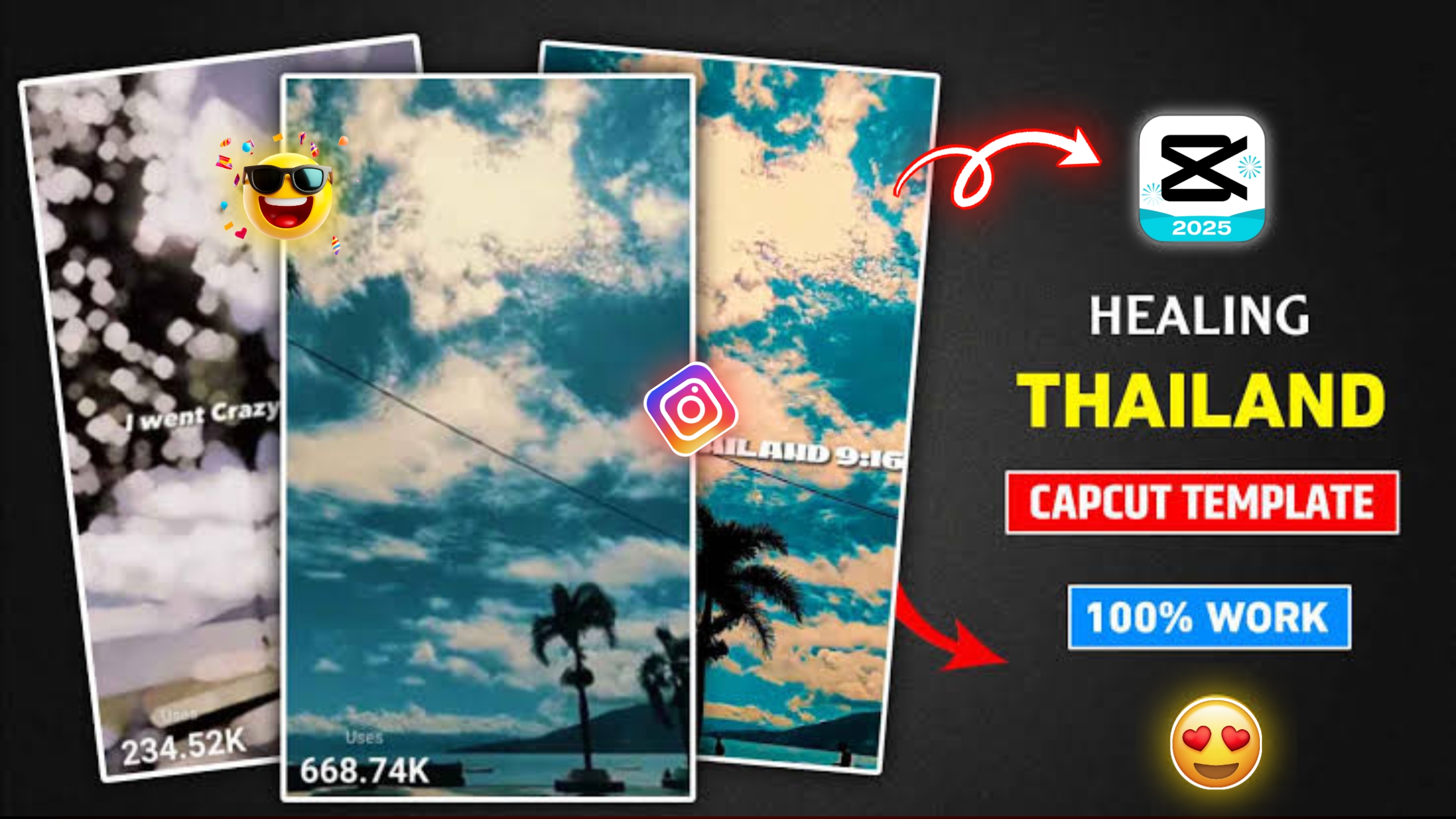 Instagram Trending Healing Thailand CapCut Template Link 2025