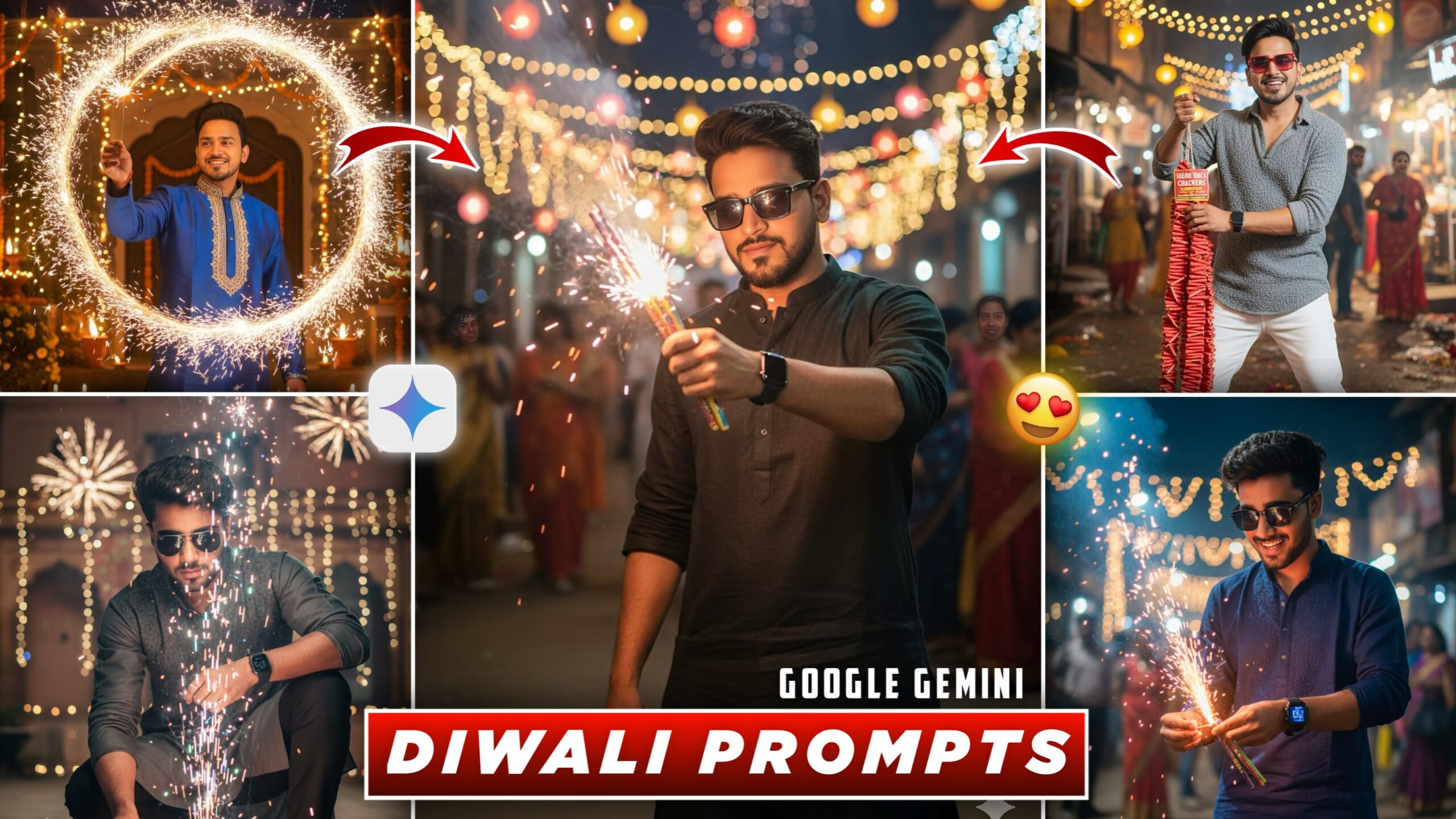 Diwali Gemini Unlimited Photo Editing Prompt Free