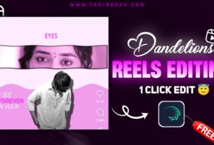Trending Dandelions Reels Editing Only 1 Click Me