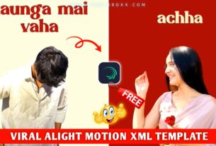 Instagram Trending Reels Editing Only 1 Click [ VN Code & Template ]