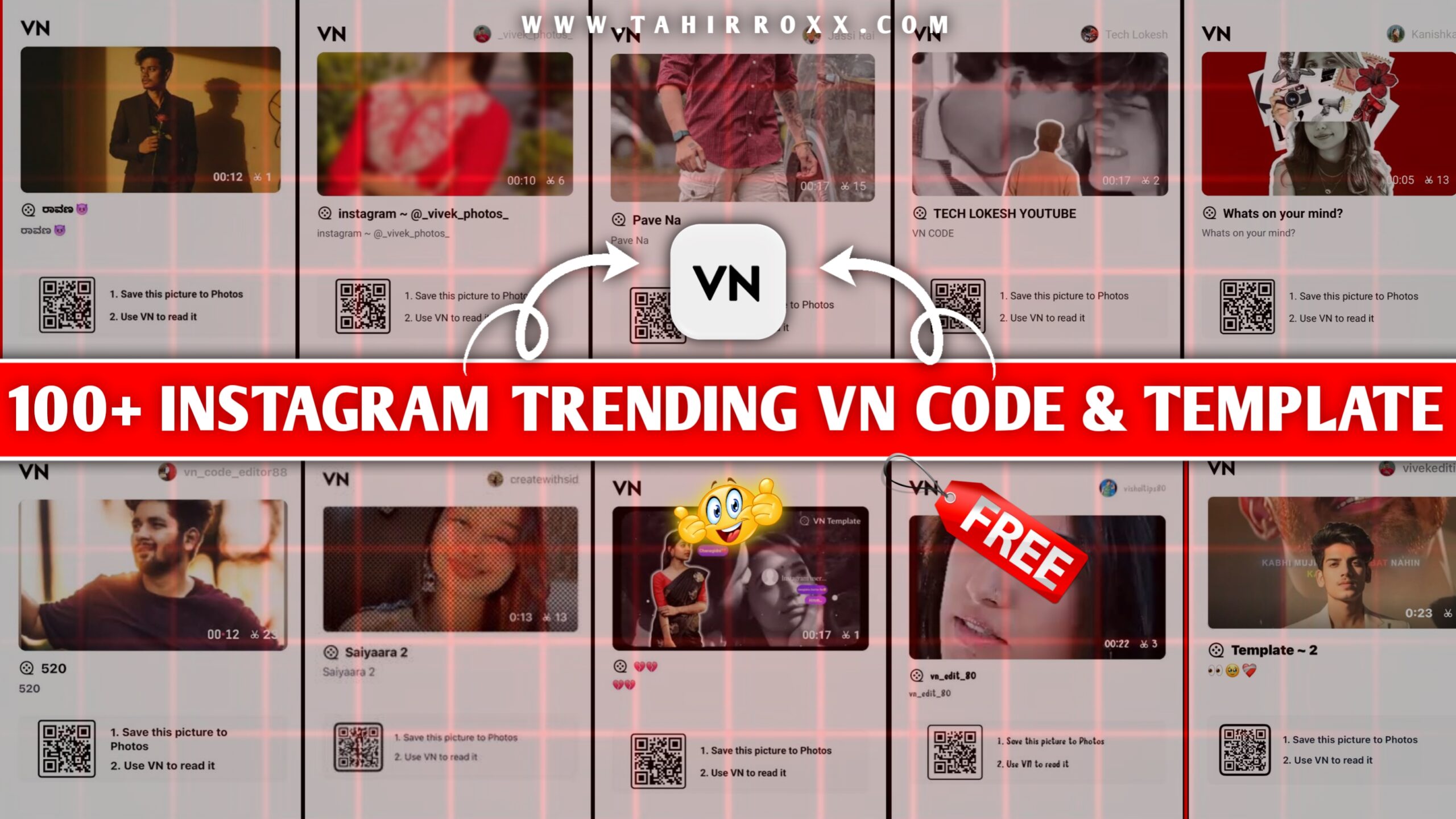 TOP 100+ Instagram Trending VN Video Editing Templates (Free Download)