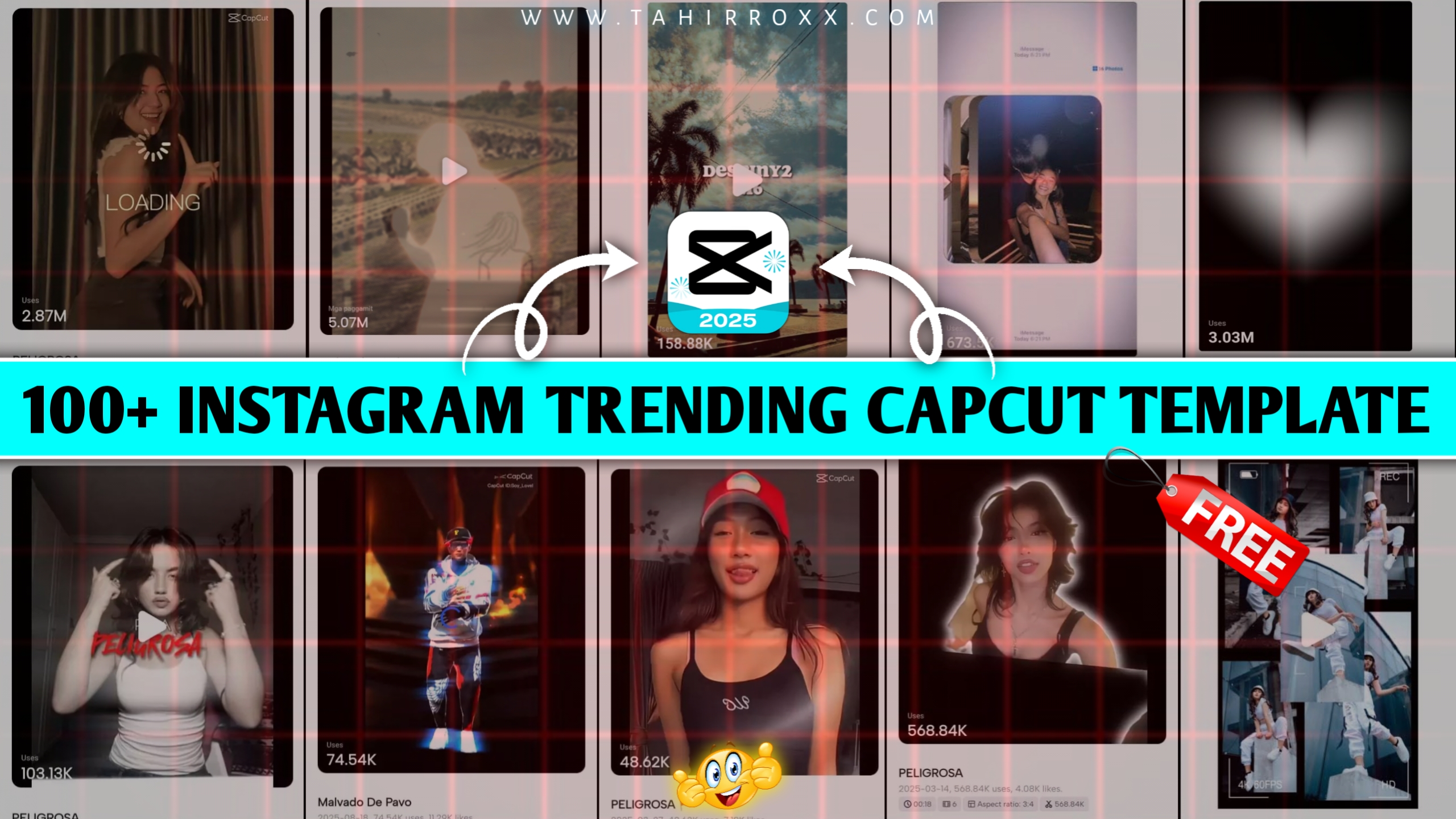 Top 100+ Trending CapCut Templates 2025