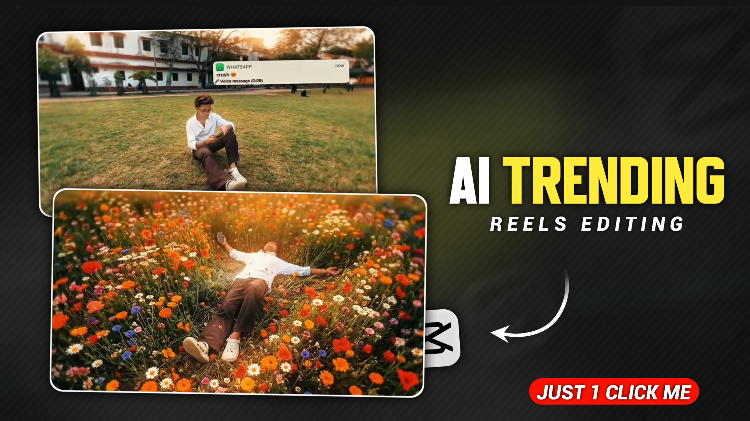 Instagram Trending Ai Sad Reels Editing Only 1 Click [ With Prompt ]